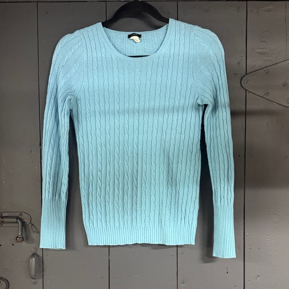 J. Crew Women's Sweater in Soft Blue